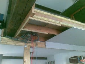 faux plafond étape